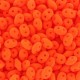 SuperDuo Beads 2.5x5mm Neon - Orange